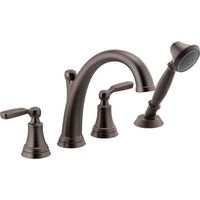  Woodhurst Deck Mount With Handshower Tub Faucet - Venetian Bronze