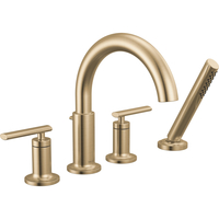  Altado Deck Mount Tub Faucet - Champagne Bronze