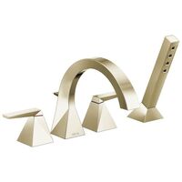  Trillian Deck Mount With Handshower Tub Faucet - Brilliance Polished Nickel