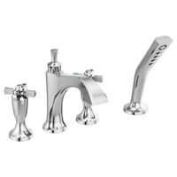  Dorval Deck Mount With Handshower Tub Faucet - Chrome