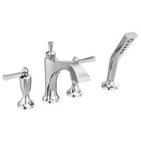  Dorval Deck Mount With Handshower Tub Faucet - Chrome