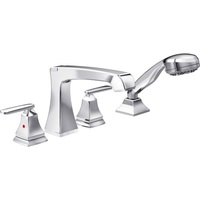  Ashlyn Deck Mount With Handshower Tub Faucet - Chrome