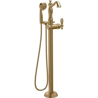  Cassidy Freestanding Tub Faucet - Brilliance Champagne Bronze