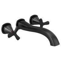  Stryke Wall Mount Whirlpool Faucet Tub Faucet - Matte Black