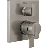  Angular Modern Non-Thermostatic Valve Trim Trim Kit - Brilliance Stainless