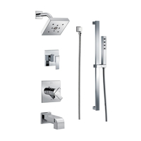  Ara Shower Tower Custom Shower System - Chrome