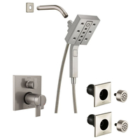  Ara Shower Tower Custom Shower System - Brilliance Stainless