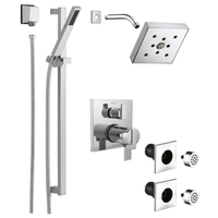  Ara Shower Tower Custom Shower System - Chrome