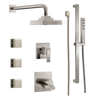  Ara Shower Tower Custom Shower System - Brilliance Stainless