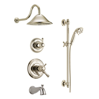  Cassidy Shower Tower Custom Shower System - Brilliance Polished Nickel