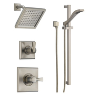 Dryden Shower Tower Custom Shower System - Brilliance Stainless