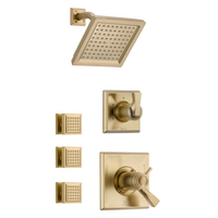  Dryden Shower Tower Custom Shower System - Champagne Bronze