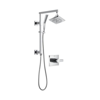  Pivotal Shower Tower Custom Shower System - Chrome