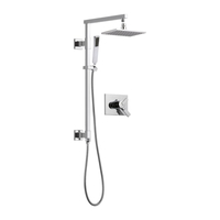  Vero Shower Tower Custom Shower System - Chrome