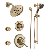  Linden Shower Tower Custom Shower System - Champagne Bronze