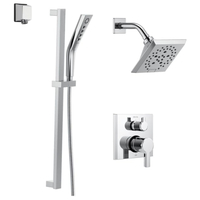  Pivotal Shower Tower Custom Shower System - Chrome