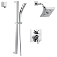  Pivotal Shower Tower Custom Shower System - Chrome