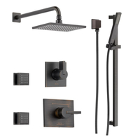  Vero Shower Tower Custom Shower System - Venetian Bronze
