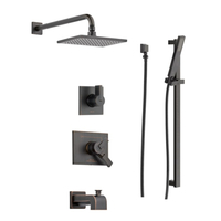  Vero Shower Tower Custom Shower System - Venetian Bronze