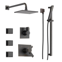  Vero Shower Tower Custom Shower System - Venetian Bronze