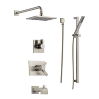  Vero Shower Tower Custom Shower System - Brilliance Stainless