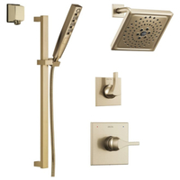  Zura Shower Tower Custom Shower System - Champagne Bronze