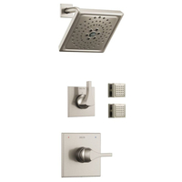  Zura Shower Tower Custom Shower System - Brilliance Stainless