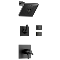  Zura Shower Tower Custom Shower System - Matte Black