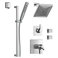  Zura Shower Tower Custom Shower System - Chrome