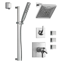  Zura Shower Tower Custom Shower System - Chrome