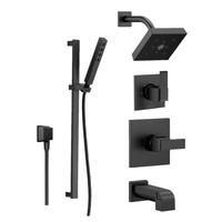  Ara Shower Tower Custom Shower System - Matte Black