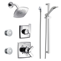  Ashlyn Shower Tower Custom Shower System - Chrome