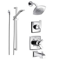  Ashlyn Shower Tower Custom Shower System - Chrome