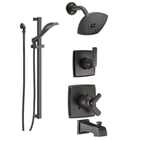  Ashlyn Shower Tower Custom Shower System - Venetian Bronze