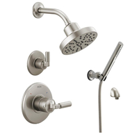  Bowery Shower Tower Custom Shower System - Brilliance Stainless