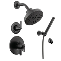  Saylor Shower Tower Custom Shower System - Matte Black