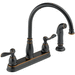 Delta Faucet D21996LFOB Oil Rubbed Bronze Two Handle Kitchen Faucet