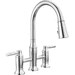 Delta Faucet D2384LPRDST Lumicoat Chrome Pull-Out Spray Kitchen Faucet