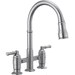 Delta Faucet D2390LARDST Arctic Stainless Two Handle Kitchen Faucet