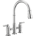 Delta Faucet D2390LDST Chrome Two Handle Kitchen Faucet