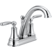 Delta Faucet D2532LFMPU Chrome 4'' Centerset Bathroom Sink Faucet