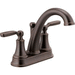 Delta Faucet D2532LFRBMPU Venetian Bronze 4'' Centerset Bathroom Sink Faucet