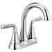 Delta Faucet D2533LFMPU Chrome 4'' Centerset Bathroom Sink Faucet