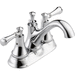 Delta Faucet D25713LFECO Chrome 4'' Centerset Bathroom Sink Faucet