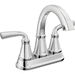 Delta Faucet D25864LF Chrome 4'' Centerset Bathroom Sink Faucet