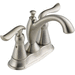 Delta Faucet D2594SSMPUDST Brilliance Stainless 4'' Centerset Bathroom Sink Faucet