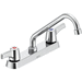 Delta Faucet D26T3243 Chrome 8'' Widespread Bathroom Sink Faucet