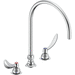 Delta Faucet D27C2974R7 Chrome Commercial Wallmount Kitchen Faucet