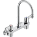 Delta Faucet D28C4943 Chrome Commercial Wallmount Kitchen Faucet