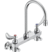 Delta Faucet D28C6934 Chrome Commercial Wallmount Kitchen Faucet